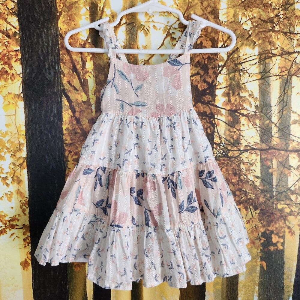 Catherine Malandrino Toddler Girls Baby 12 Months White Floral Print Dress